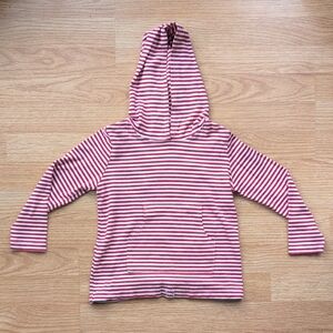 Cozy Striped Pink Hoodie for Kids